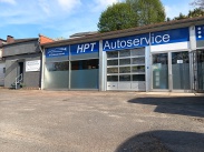 Außenansicht des HPT Autoservice Betriebs